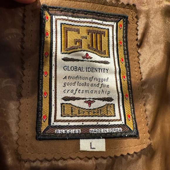 Vintage Global Identity G-III 80’s Leather Trench Coat - Picture 7 of 8